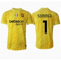 Echipament fotbal Inter Milan Yann Sommer #1 Portar Tricou Deplasare 2024-25 maneca scurta